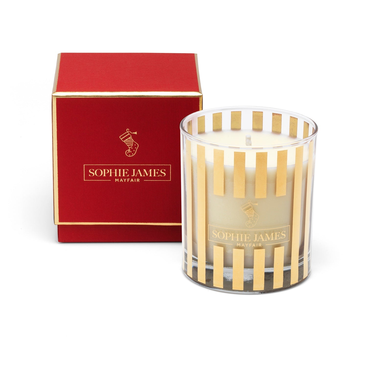 The Christmas Stocking Candle by Sophie James